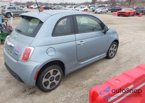 2015 Fiat 500E Battery Electric from USA, damaged, VIN 3C3CFFGE3FT685398